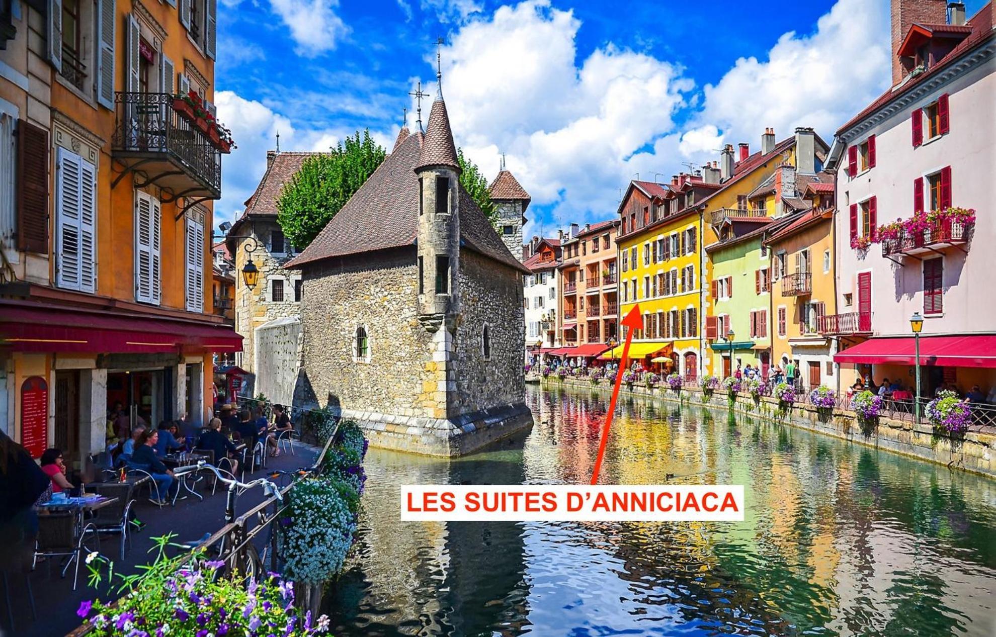 Les Suites D'Anniciaca - Hyper Centre Avec Vue Sur Le Chateau آنسي المظهر الخارجي الصورة